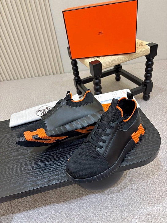 Мужские кроссовки Hermes Depart - Black