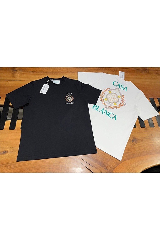 Белая футболка Casablanca Championship