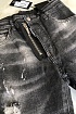 Мужские чёрные джинсы Dsquared2