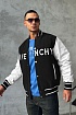 Мужской бомбер Givenchy Varsity logo-embroidered - Black / White