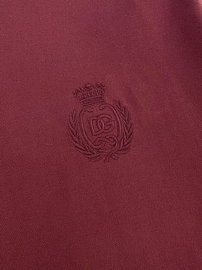 Мужская футболка Dolce & Gabbana Premium - Burgundy   