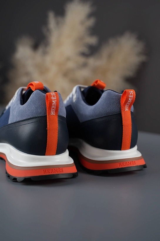 Мужские кроссовки Hermes Leader - Navy