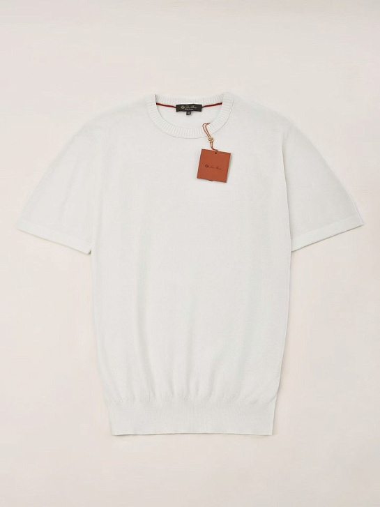 Мужская светло-бежевая футболка Loro Piana premium