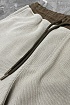 Мужские штаны Trussardi embroidered logo - Beige