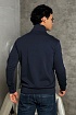 Мужской джемпер Moncler logo-patch - Navy