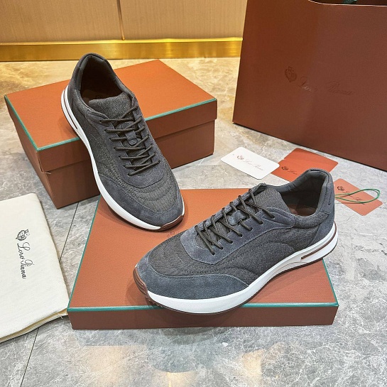 Мужские кроссовки Loro Piana Week End Walk premium