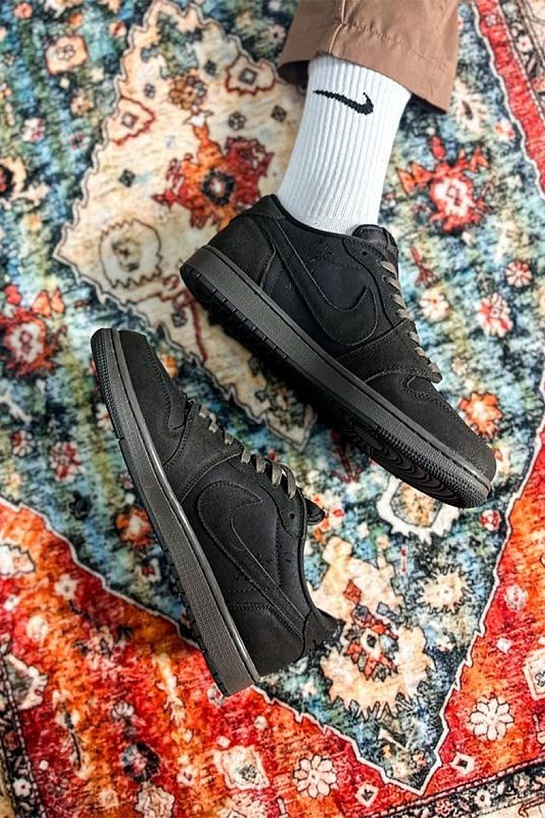 Кроссовки Travis Scott x Nike Air Jordan 1 Low "Velvet Brown" Premium