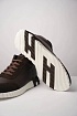 Кроссовки с мехом Hermes Bouncing high-top - Brown