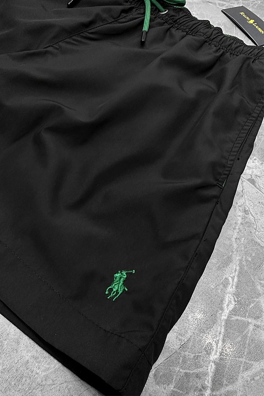 Мужские чёрные шорты Polo Ralph Lauren