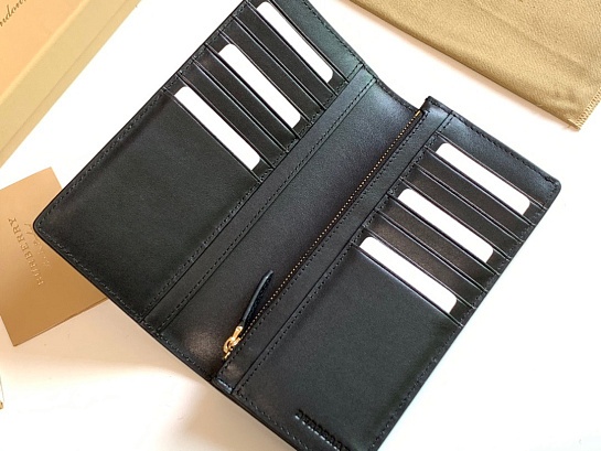 Кожаный бумажник Burberry Premium 19x10x2.5 см
