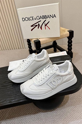 Мужские кроссовки Dolce & Gabbana Cushion - White   