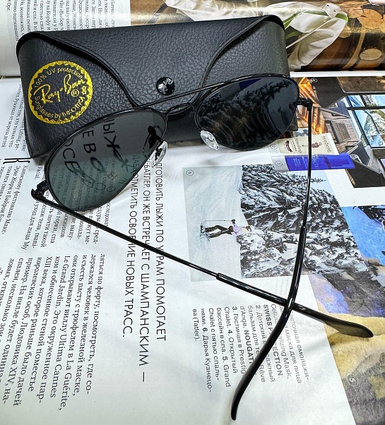 Солнцезащитные очки Ray-Ban Aviator Large Metal