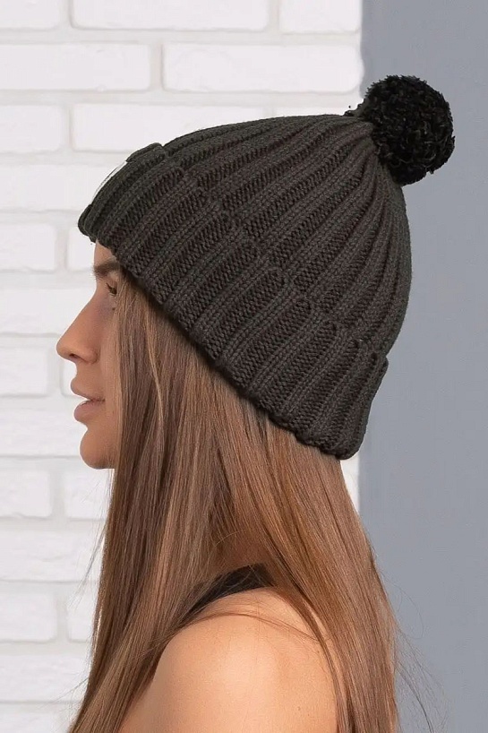 Шапка Diesel logo-patch - Khaki