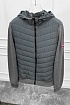 Серая куртка с вязаными рукавами Canada Goose HyBridge Knit