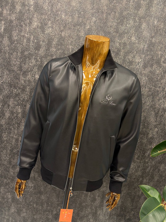 Мужская кожаная куртка Loro Piana