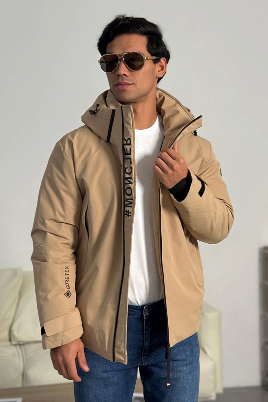 Пуховик Moncler Grenoble Gore-Tex - Beige