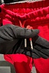 Брендовые мужские шорты Moncler красного цвета