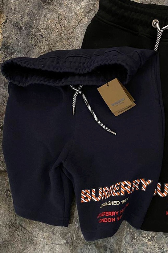 Мужские шорты Burberry Horseferry logo - Navy