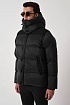 Чёрная куртка со съёмными рукавами Burberry London England logo-patch
