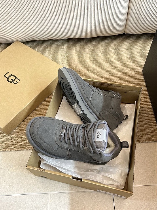 Ботинки с мехом UGG Highland Hi Heritage - Grey