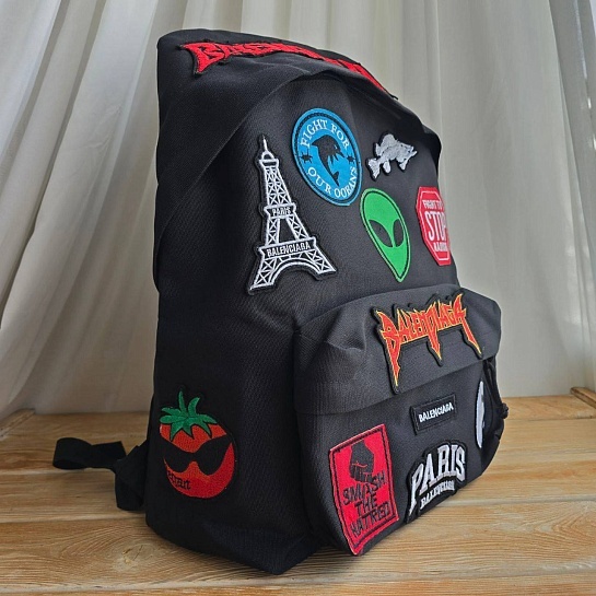 Текстильный рюкзак Balenciaga Explorer Animation 42x32 см