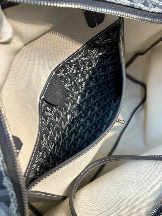 Кожаная сумка Goyard Artois premium 31x24x15 см