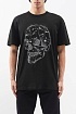 Футболка чёрного цвета Alexander McQueen Skull