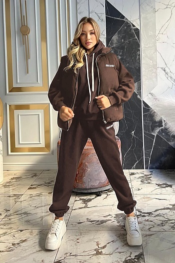 Женский костюм тройка MIU MIU   