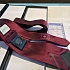 Галстук Gucci premium 146x7 см - Burgundy