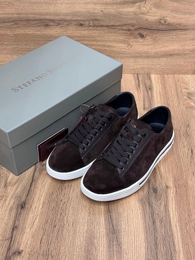 Мужские замшевые кроссовки Stefano Ricci   
