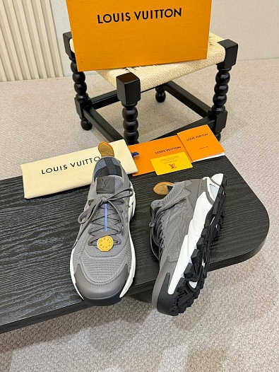 Мужские кроссовки Louis Vuitton Runner Tatic - Grey   