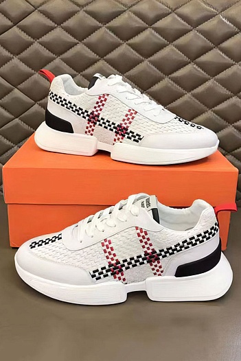Мужские кроссовки Hermes Drift - White   