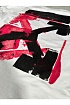 Белая оверсайз футболка Off-White Acrylic Arrow