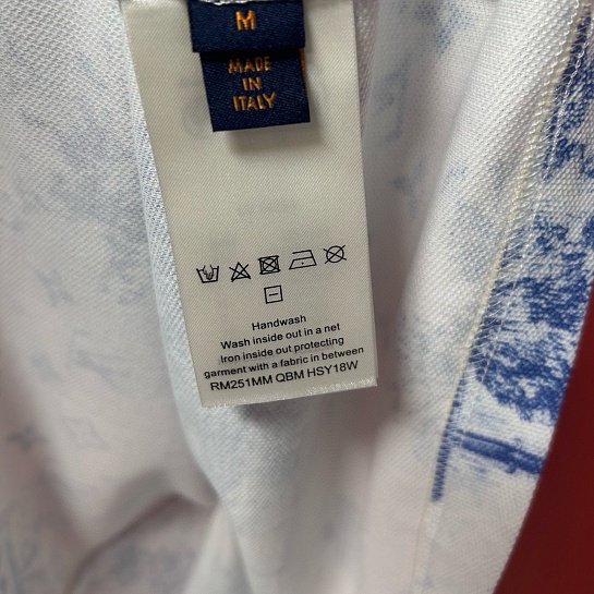 Белая футболка Louis Vuitton Monogram City Walk print