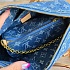 Женская джинсовая сумка Louis Vuitton 2 в 1 28x13 см