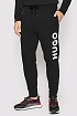 Чёрные спортивные штаны Hugo Boss Dutschi logo-print