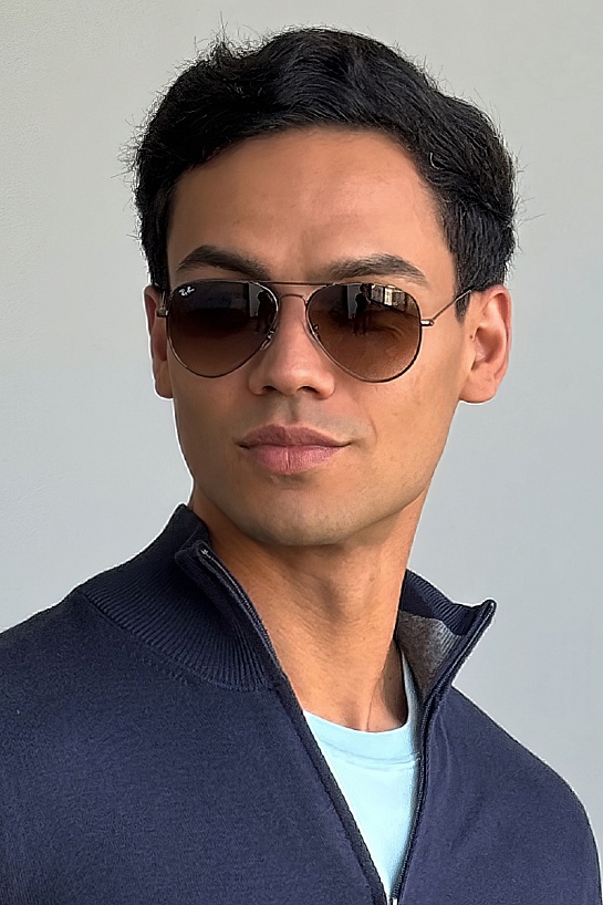 Солнцезащитные очки Ray-Ban Aviator Large Metal