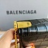 Кожаная сумка Balenciaga Triplet Crocodile-Effect 23x13 см