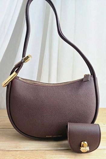 Кожаная сумка Marc Jacobs The Dual Hobo 28x18   