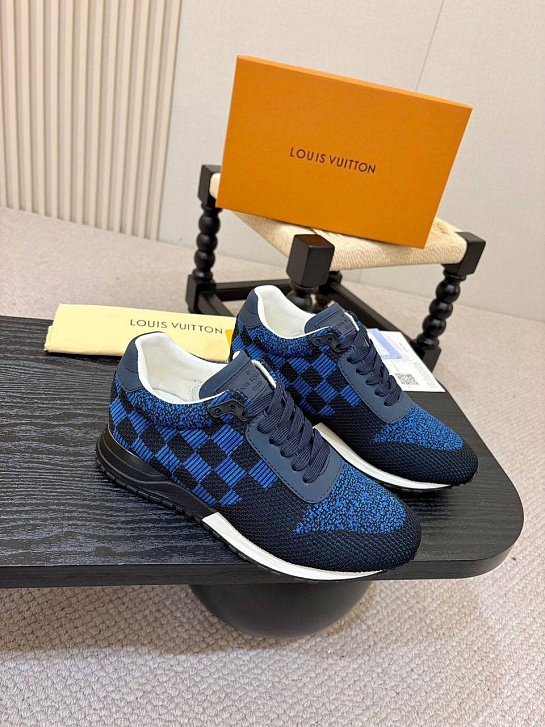 Мужские кроссовки Louis Vuitton Run Away Damier 