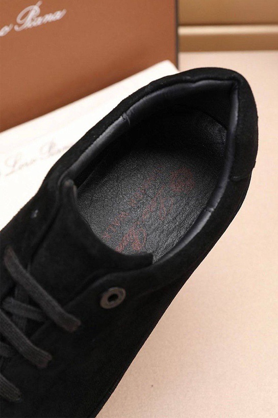 Мужские замшевые кроссовки Loro Piana