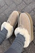 Женские ботинки с мехом UGG Mate Revival - Beige