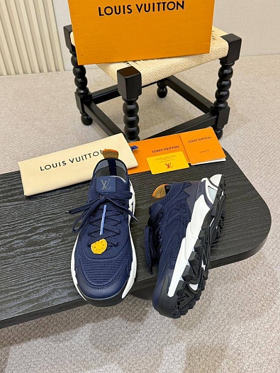 Мужские кроссовки Louis Vuitton Runner Tatic - Navy   