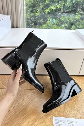 Женские кожаные сапоги Maison Margiela premium   