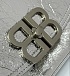 Женская сумка Balenciaga BB Soft Premium 23x14.5x4 см - Silver