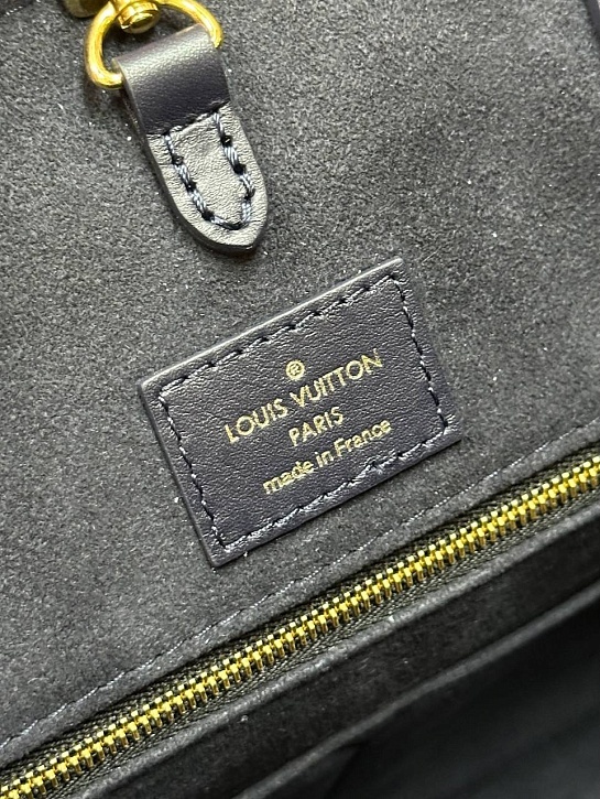 Женская сумка Louis Vuitton Onthego MM Premium 35x27x14 см - Navy