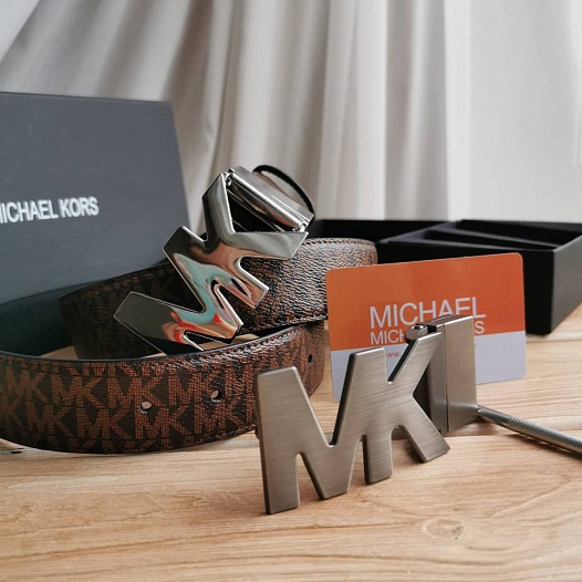 Кожаный ремень Michael Kors (длина 115 см)   