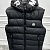 Мужской жилет Moncler чёрного цвета