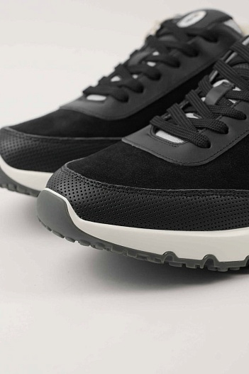 Мужские кроссовки Brunello Cucinelli чёрного цвета   