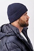 Шапка на флисе Bogner ribbed - Navy